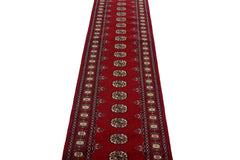 Bukhara Persian Runner, 78 x 496 cm (New Arrival)