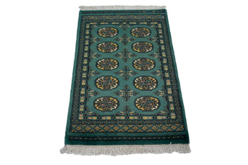 Bukhara Persian Rug, 65 x 100 cm (New Arrival)