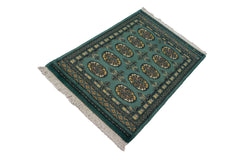 Bukhara Persian Rug, 65 x 100 cm (New Arrival)