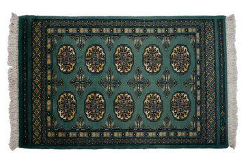 Bukhara Persian Rug, 65 x 100 cm (New Arrival)