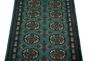 Bukhara Persian Rug, 65 x 100 cm (New Arrival)