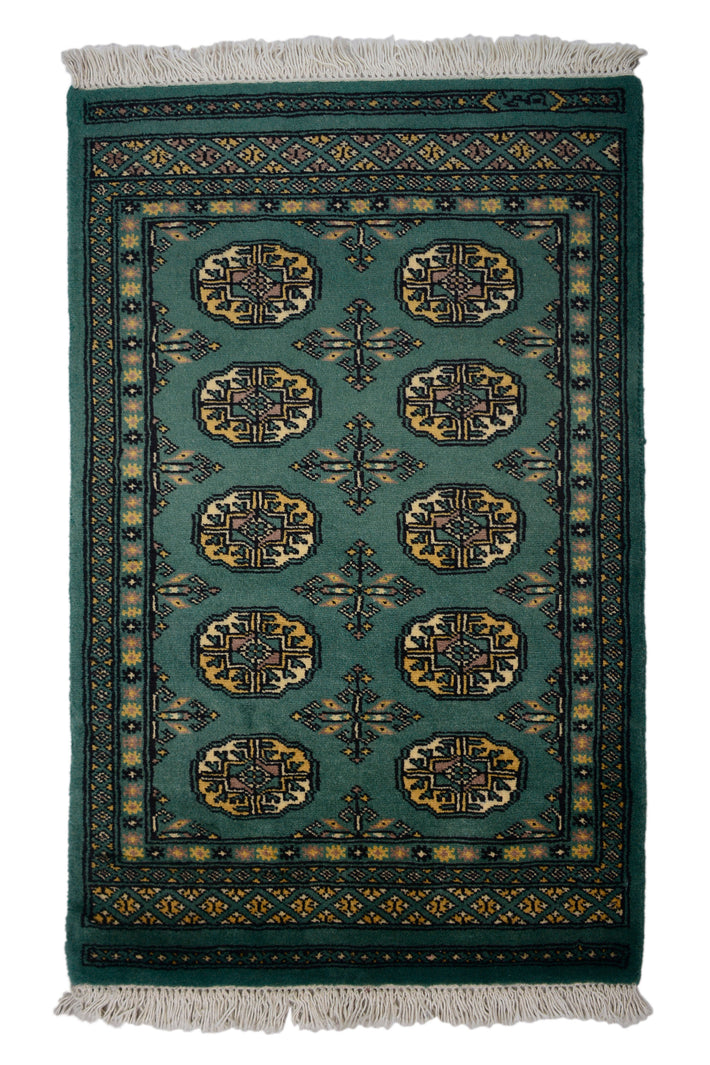 Bukhara Persian Rug, 65 x 100 cm (New Arrival)