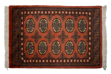 Bukhara Persian Rug, 65 x 93 cm (New Arrival)