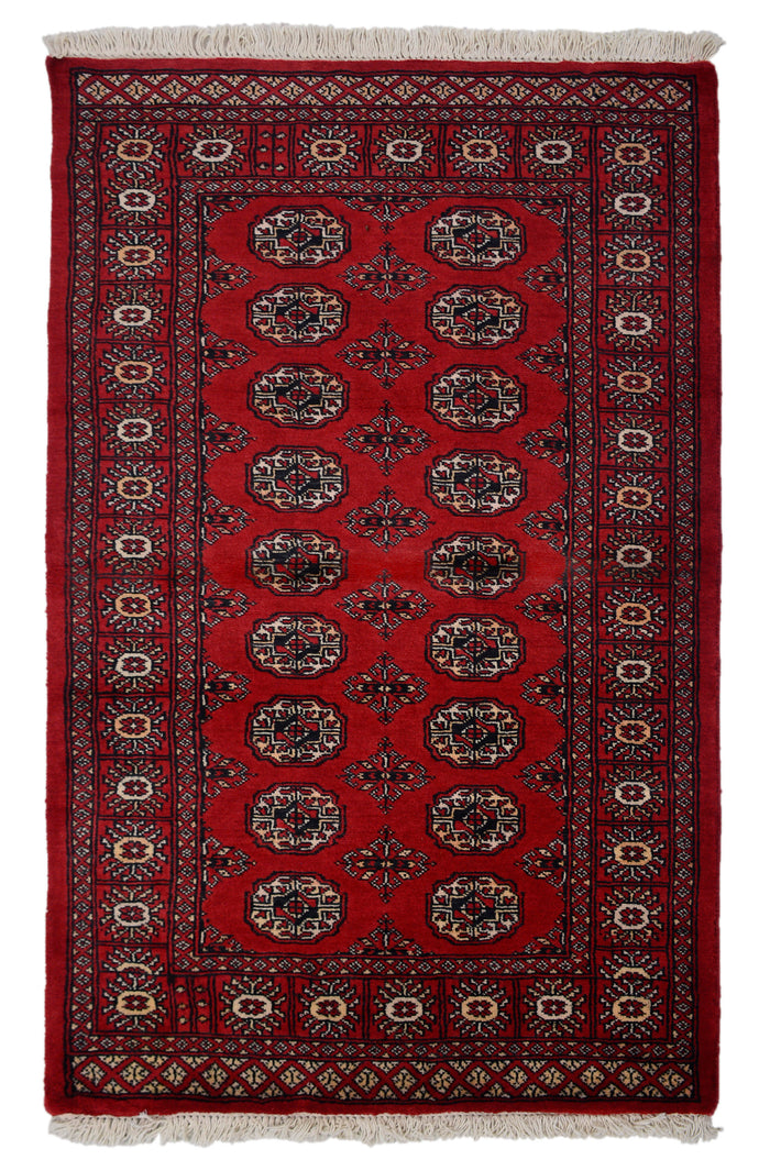 Bukhara Persian Rug, 97 x 146 cm (New Arrival)