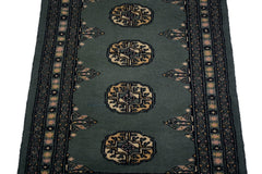 Bukhara Persian Rug, 65 x 97 cm (BUK-1960)
