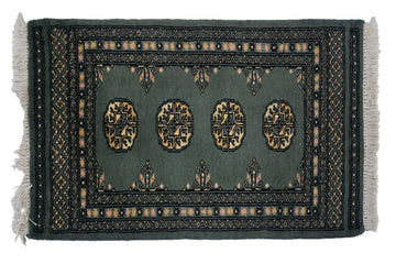 Bukhara Persian Rug, 65 x 97 cm (BUK-1960)