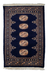 Bukhara Persian Rug, 65 x 92 cm (New Arrival)