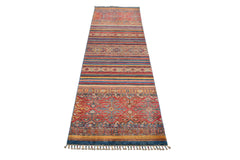 Afghan Khorjin Runner, 82 x 294 cm (New Arrival)