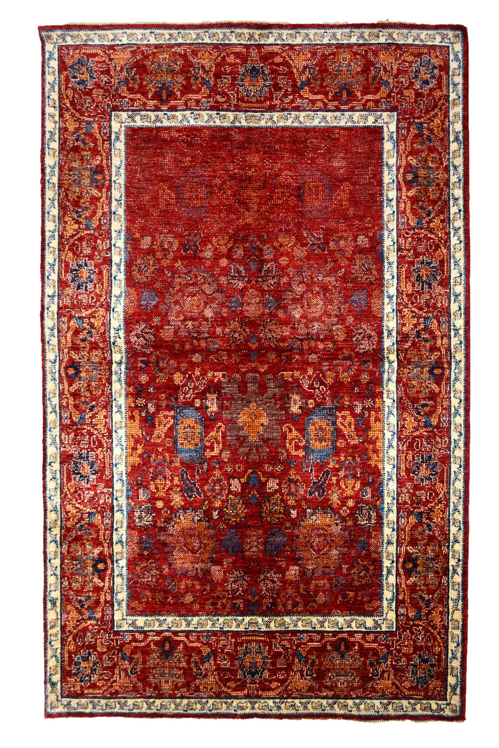Afghan Khorjin Rug, 125 x 178 cm (New Arrival)