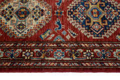 Afghan Super Kazak Rug, 59 x 91 cm (SKU: SKZK-2010)