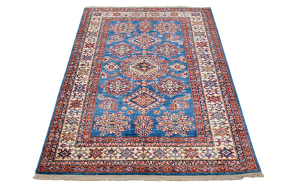 Afghan Super Kazak Rug, 120 x 177 cm (New Arrival)