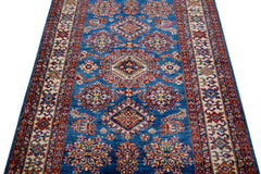 Afghan Super Kazak Rug, 120 x 177 cm (New Arrival)