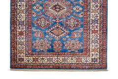 Afghan Super Kazak Rug, 120 x 177 cm (New Arrival)