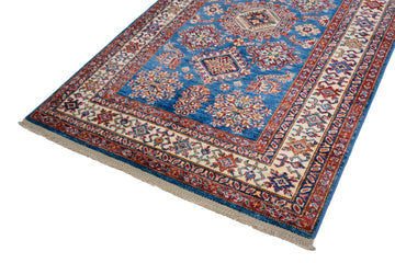 Afghan Super Kazak Rug, 120 x 177 cm (New Arrival)