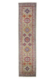 Afghan Kazak Runner, 80 x 313 cm (New Arrival)