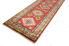 Afghan Kazak Runner, 80 x 303 cm (New Arrival)