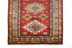 Afghan Kazak Runner, 80 x 303 cm (New Arrival)