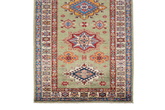 Afghan Kazak Runner, 82 x 311 cm (New Arrival)