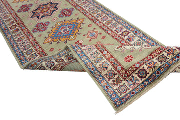 Afghan Kazak Runner, 82 x 311 cm (New Arrival)