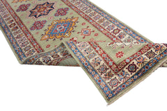 Afghan Kazak Runner, 82 x 311 cm (New Arrival)