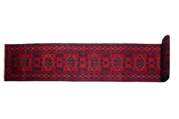 Afghan Khal Mohammadi Runner, 80 x 493 cm (New Arrival)