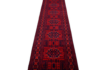 Afghan Khal Mohammadi Runner, 80 x 493 cm (New Arrival)