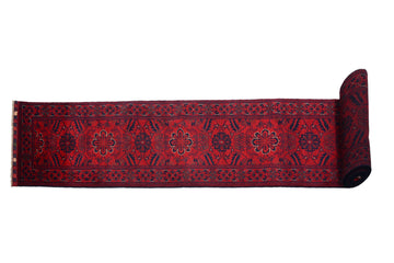 Afghan Khal Mohammadi Runner, 81 x 598 cm (New Arrival)