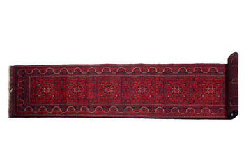 Afghan Khal Mohammadi Runner, 82 x 396 cm (New Arrival)