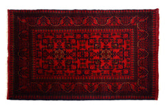Afghan Khal Mohammadi Rug, 101 x 147 cm (New Arrival)