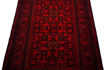 Afghan Khal Mohammadi Rug, 101 x 147 cm (New Arrival)