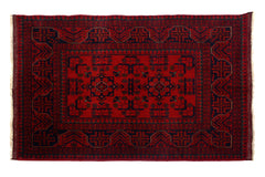 Afghan Khal Mohammadi Rug, 100 x 143 cm (New Arrival)