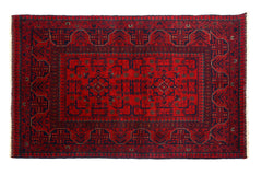 Afghan Khal Mohammadi Rug, 97 x 148 cm (New Arrival)