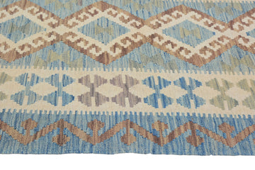 Hand-woven Afghan Kilim Runner, 86 x 296 cm