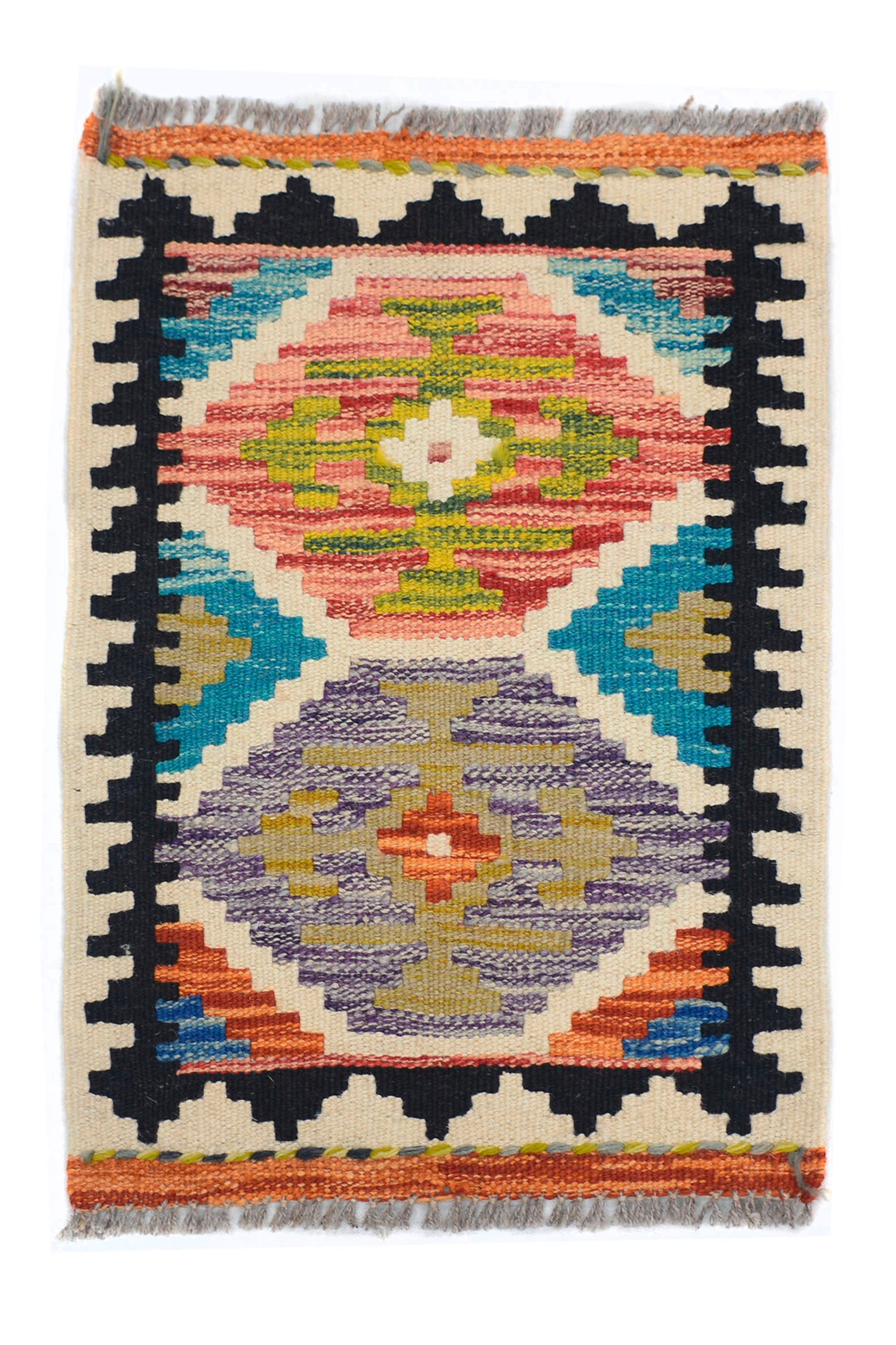 Mini Kilim Rug Mat, 41 x 52 cm