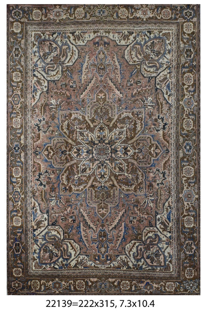 Heriz Persian Rug, 222 x 315 cm