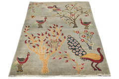 Afghan Khorjin Rug, 84 x 122 cm