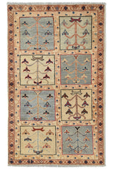 Afghan Khorjin Rug, 75 x 125 cm
