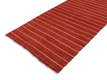 Hand-woven Kilim, 83 x 339 cm