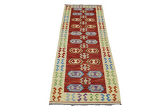 Hand-woven Kilim, 79 x 243 cm