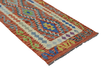 Hand-woven Kilim, 82 x 242 cm