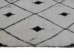 Hand Knotted Moroccan Style Rug, 149 x 250 cm