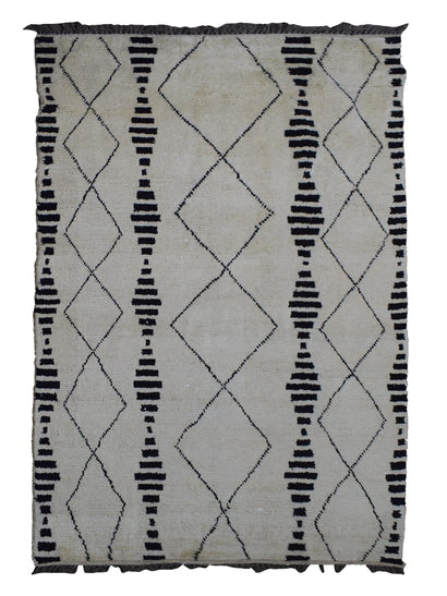 Hand Knotted Moroccan Style Rug, 166 x 288 cm