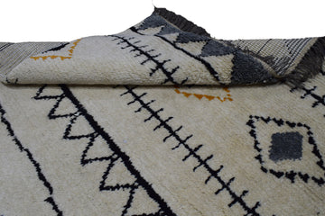Hand Knotted Moroccan Style Rug, 152 x 268 cm