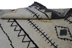 Hand Knotted Moroccan Style Rug, 152 x 268 cm