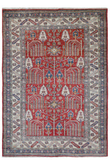 Afghan Super Kazak Rug, 166 x 234 cm