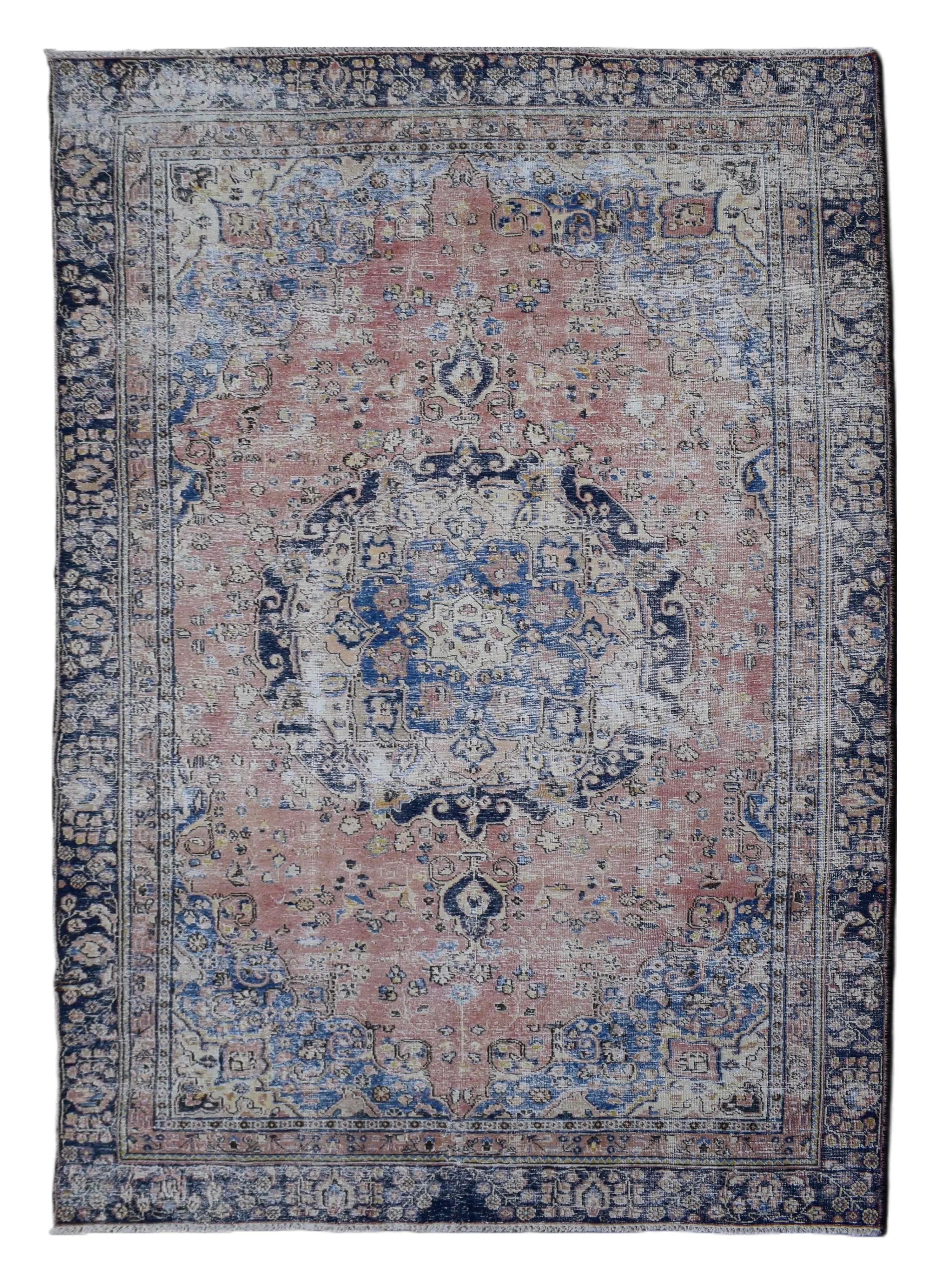 DISTRESSED Vintage Persian Rug, 175 x 274 cm (New Arrival)