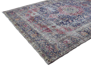 DISTRESSED Vintage Persian Rug, 242 x 330 cm (New Arrival)