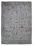 DISTRESSED Vintage Persian Rug, 271 x 322 cm (New Arrival)