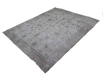 DISTRESSED Vintage Persian Rug, 271 x 322 cm (New Arrival)