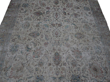 DISTRESSED Vintage Persian Rug, 271 x 322 cm (New Arrival)